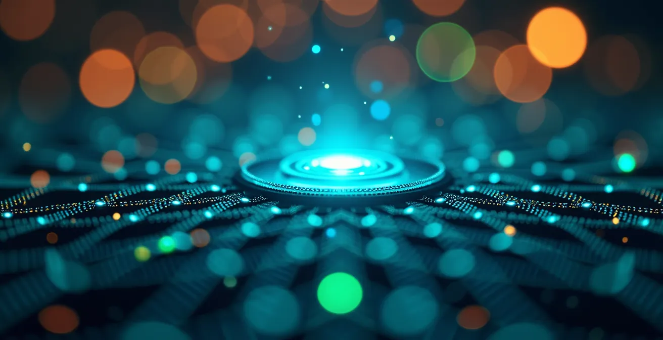 Close-up of a smart home hub device showing Z-Wave and Zigbee mesh network connections